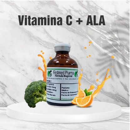 Imagen de Vitamina C 25 gr+ALA Mega C